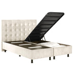 Κρεβάτι με Αποθηκευτικό Χώρο Hauz Nina 90X200 Ecru 01